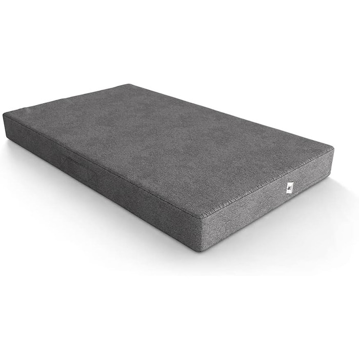 Ортопедичний килимок для собак від нетримання Knuffelwuff Lenie, 100 x 65 см, сірий - легко мити, з антиковзаючою основою, для собак великих, середніх та малих порід