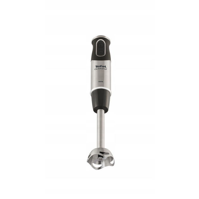 Ручний блендер Tefal QuickChef 2в1 HB659838, 1000 Вт, чорний