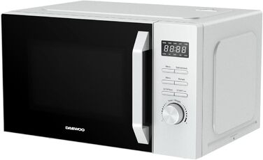 Мікрохвильова піч Daewoo MD-FC206SB 20L, 700W, чорний колір (Solo, срібло)