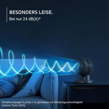 Вентилятор Rowenta Turbo Silence Extreme+ – тихий, потужний, 4 швидкості, автоматичне гойдання, білий, VU2731