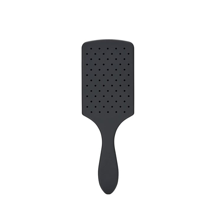 Щітка WetBrush Paddle Detangler з технологією HeatFlex та Aquavents для легкого розчісування та швидкого сушіння, підходить для всіх типів волосся, з активованим вугіллям, чорна