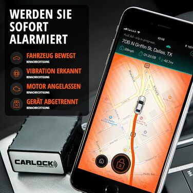 CARLOCK – GPS-трекер для авто та сигналізація. Пристрій відстеження з мобільним додатком. Відстеження автомобіля та автодому в реальному часі, сповіщення про підозрілу активність. OBD захист від викрадення