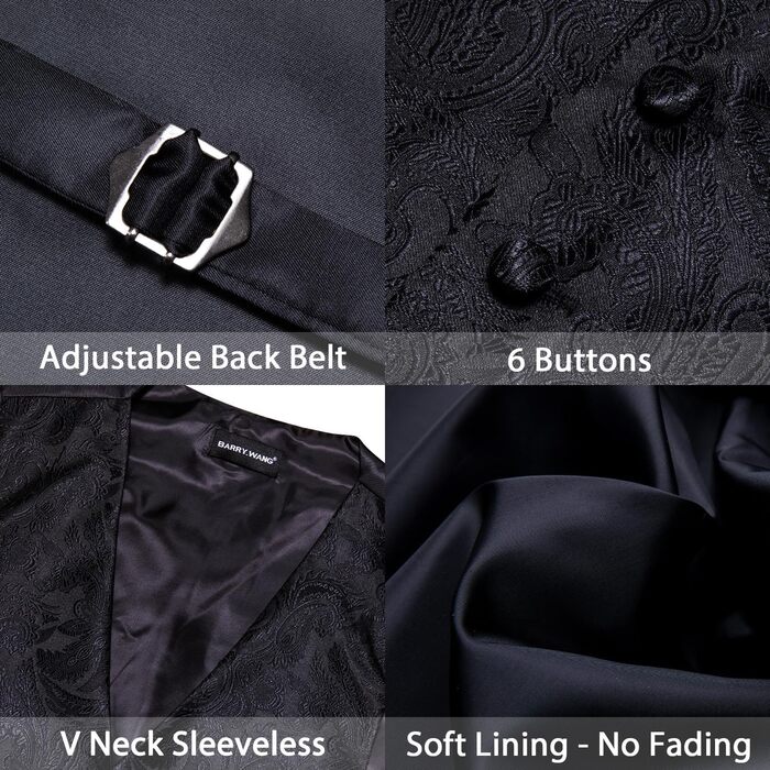 Костюмний комплект Barry.Wang: жакет, краватка, метелик, кишеньковий хустинка, запонки, голкозажим для весілля