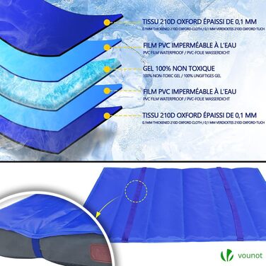 Ортопедичне ліжко для собак Vounot з знімною кулькою-матрацом, 2-в-1, для маленьких собак, миється, сірий, 76x51x9 см