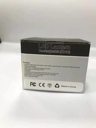 Camping Lamp with RGB Color Changing, LED Camping Lantern with 5200mAh USB Rechargeable, 6 Brightness Modes & Built-in Strong Magnet, Steplessly Dimmable Camping Lamp emergency kit for Hiking, Outdoors