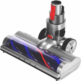 Насадка для пилососа Dyson V7, V8, V10, V11, V15 з прямим приводом та 4 світлодіодами, для твердих поверхонь та килимових покриттів