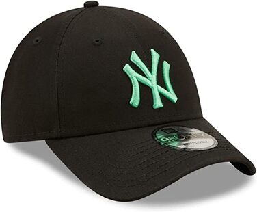 Кепка New Era чоловіча New York Yankees 9Forty (однаковий розмір, чорна)