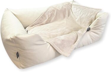 М'яка підстилка для собак та котів 120x90 см, сіра - 4L Textil