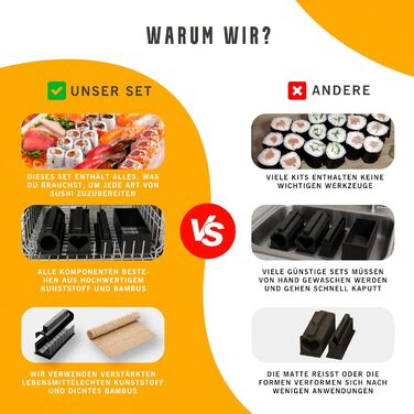 Набір для приготування суші Pukpu Sushi Set – повний комплект на 20 частин з бамбуковою килимком, інструментами, тарілкою, соусницею, паличками, подарунковою коробкою. З інструкцією та відео – ідеальний набір для початківців