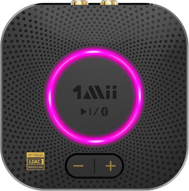 1Mii B06 Plus Bluetooth HiFi приймач: бездротовий аудіоадаптер з aptX HD/Adaptive, Bluetooth 5.3 для стереосистеми та смартфонів