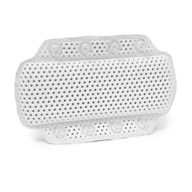 Relaxdays Neck Pillow Bathtub White