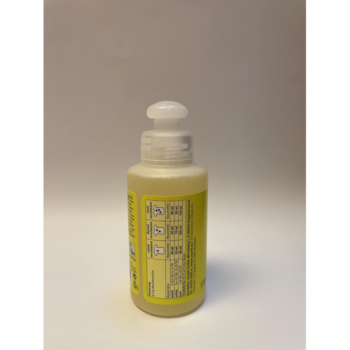 Екологічний рідкий засіб для прання кольорових речей Sonett Color Mint & Lemon, 10 л (набір 2 шт по 120 мл)