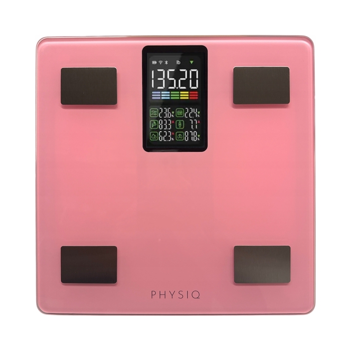 Ваги для ванної кімнати Physiq 2104, рожеві