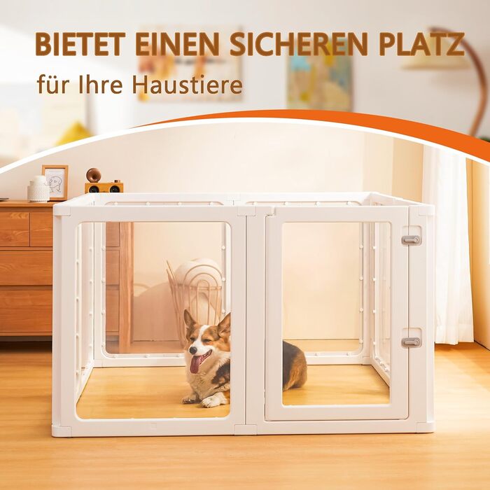 Кігульник для собак Citylife 8-TLG, 60 см, з дверцятами, для квартири, XXL, для собак, котів, кроликів, рухливий, антиковзкий