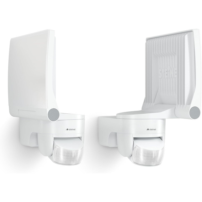 Steinel LED Floodlight XLED Home 2 S white, fully swiveling, 13.7 W, 180° With motion sensor, 10 m range, 1550 lm