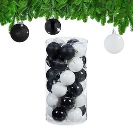 Relaxdays Set of 30 Christmas Baubles