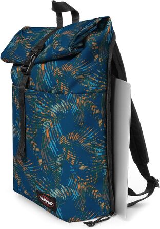 Рюкзак Eastpak UP ROLL 23 л, чорний (Brize Filter Navy), міський водостійкий