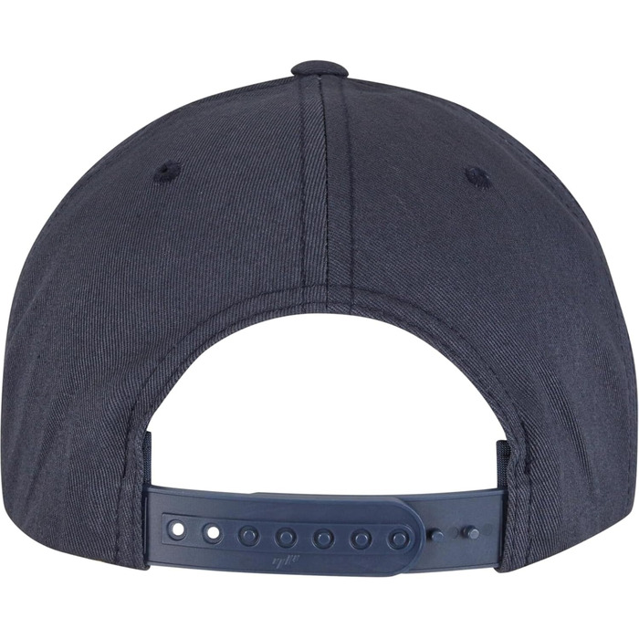 Кепка Flexfit Unisex Classic 5 Panel Snapback, універсальний розмір, темно-синій/чорний