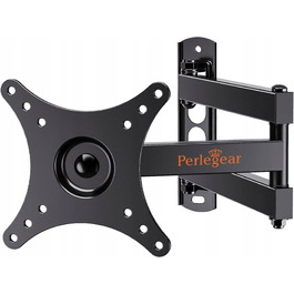 Поворотний кронштейн для телевізора Perlegear, навантаження до 20 кг, VESA 75x75/100x100