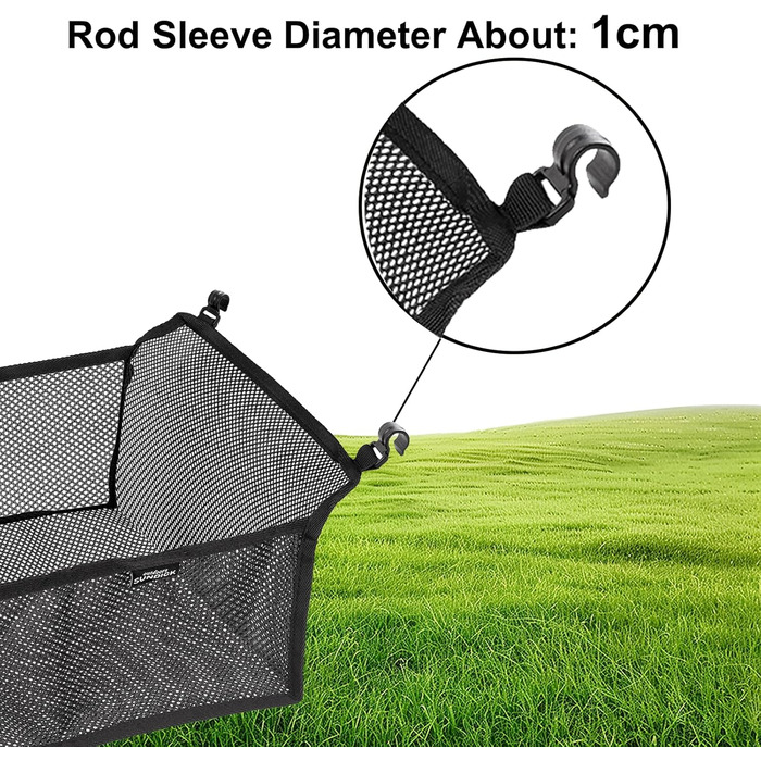 Складний алюмінієвий стіл Tentock для кемпінгу, туризму та пікніка з сітчастим чохлом