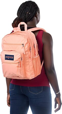 Рюкзак JanSport BIG STUDENT з відділенням для ноутбука 15 дюймів (Peach Bum)