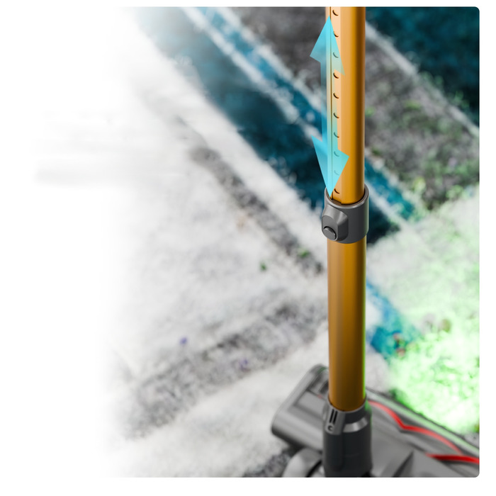 Вертикальний пилосмок Blossom V18-45KPA, жовтий/золотий