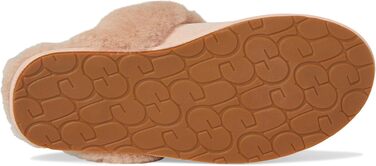 Жіночі домашні капці UGG Scuffette II Metallic Spots, бежевий (Beige Blush), розмір 36 EU