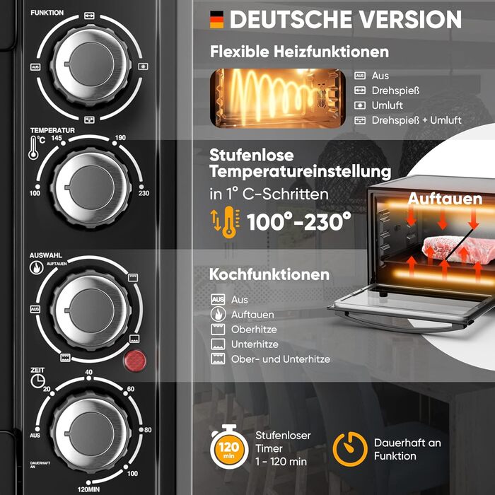 Stillstern Cyclone Pro+ 45L Convection Oven - NEW