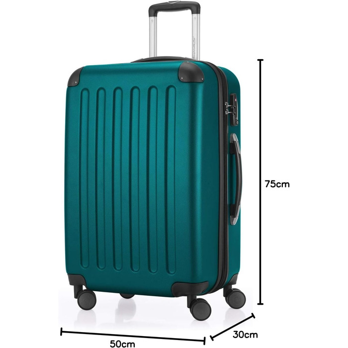 Набір валіз Hauptstadtkoffer Spree, аква-зелений, для дорослих, унісекс