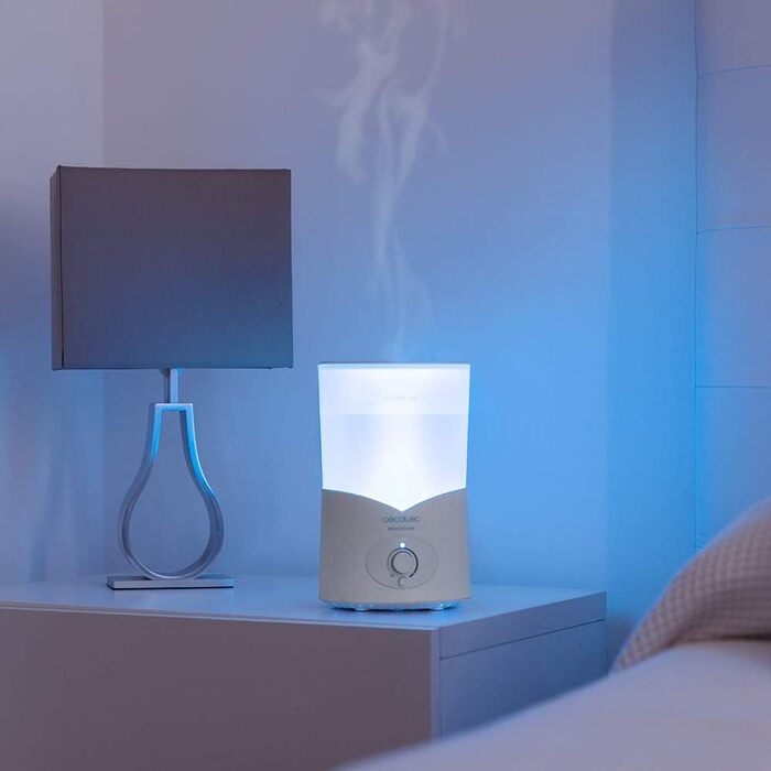 Зволожувач повітря Cecotec BreezeCare 4000 Connected: 6 л бак, 400 мл/год, Wi-Fi, сенсорне управління, плазма, 40 м², таймер 12 год, 30W (холодний) / 110W (гарячий)