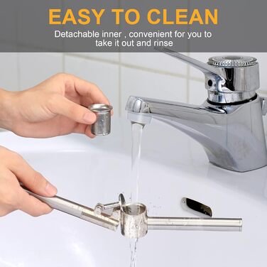 Прес для часнику з нержавіючої сталі 304, міцний, легко очищується