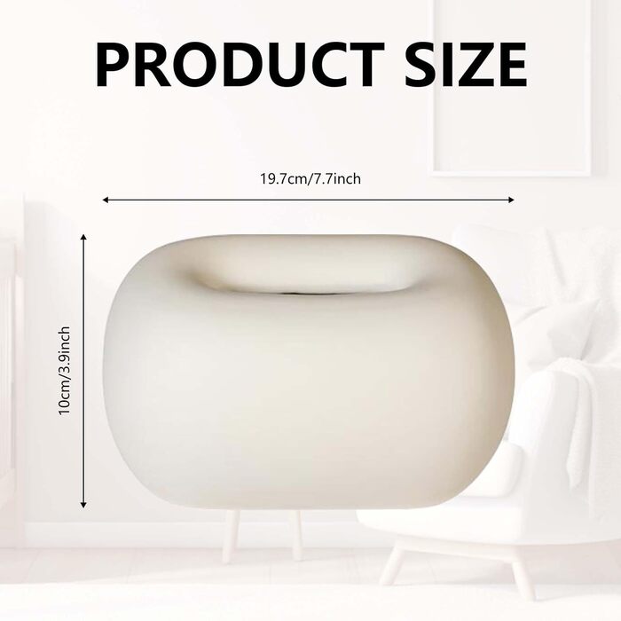Ceramic Cosmetic Tissue Box, Tissue Box Made of Ceramic White Cosmetic Tissue Boxes Napkin Holder Decorative Tissue Box Dispenser Facial Tissue Organizer for Living Room Hallway Bathroom