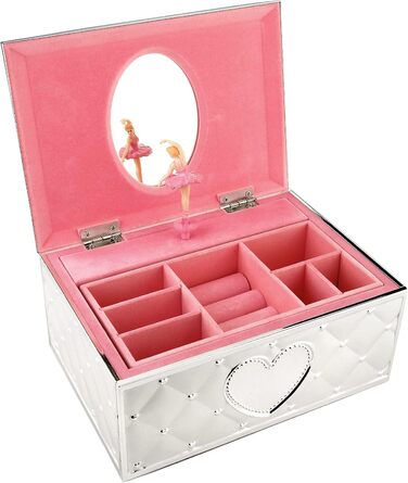 Музична шкатулка Lenox Childhood Memories з балериною, метал, 2.35