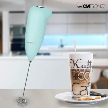 Електричний піноутворювач для молока Clatronic® MS 3089 м'ятно-зелений | Міксер | Пінка для кави