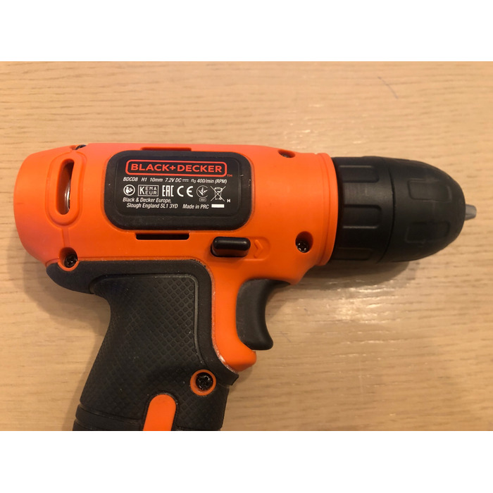Акумуляторний шурупокрут Black+Decker 7,2 В BDCD8