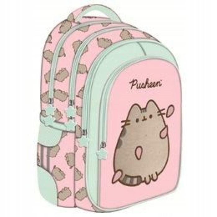 Шкільний рюкзак St. Majewski Pusheen, 4 відділення, рожевий, 22 л