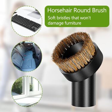 Насадки для пилососа PIWOSGOL7Stk - універсальний комплект для прибирання, 32/35 мм