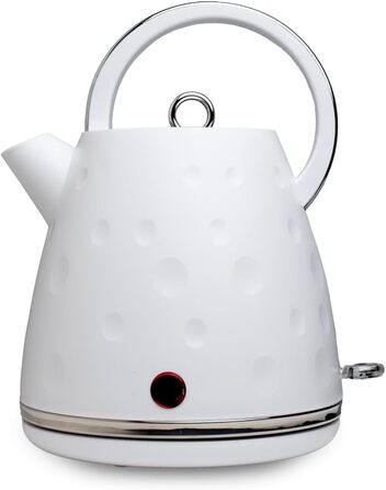 Електричний чайник Eldom C245SB, 1.7 л, 2000W, білий, з поворотним підставою