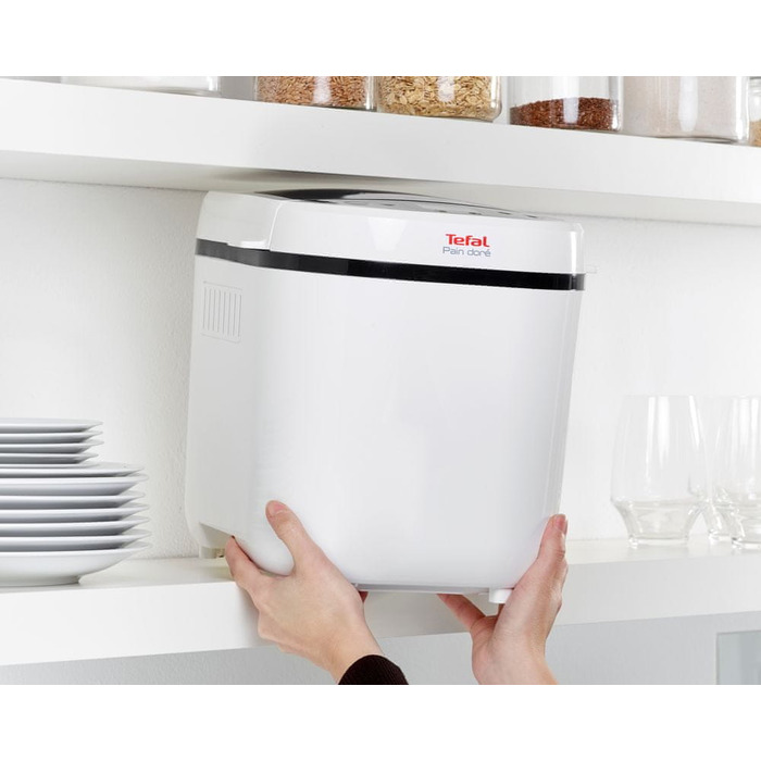 Хлібопічка Tefal PF210138 біла, 700 Вт