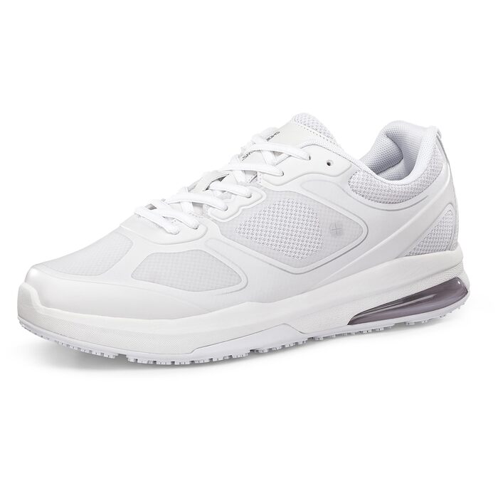 Чоловічі робочі кросівки Shoes for Crews Evolution II з антиковзкою підошвою – комфортні, дихаючі, водонепроникні, для ресторанів, кухонь, кафе, магазинів, офіціантів, кухарів (42 EU, білий)