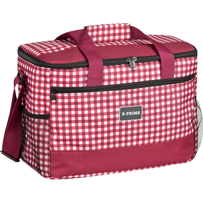 Термосумка B.PRIME 20L Classic - 36x26x22 см для пікніка, подорожей та кемпінгу