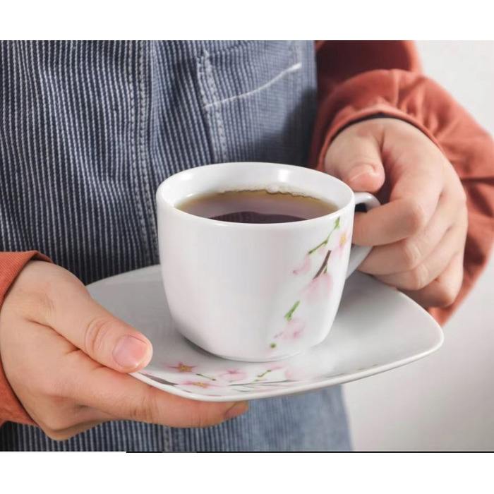 Обідній сервіз VEWEET ANNIE, порцеляновий набір на 12 осіб, 100 предметів