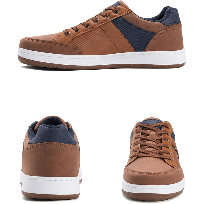 Чоловічі кросівки для відпочинку та ходьби: легкі, дихаючі, розмір 41-46 EU (43 EU), колір коричневий