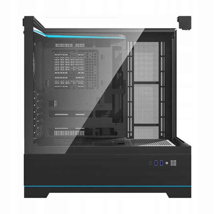 Ігровий корпус DarkFlash DY450 ATX Midi Tower, загартоване скло, ARGB