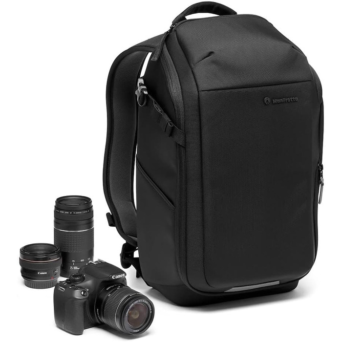 Рюкзак для камери Manfrotto Advanced Compact III з відділенням для ноутбука, для беззеркальних камер та об'єктивів, з регульованими перегородками та кріпленням для штатива