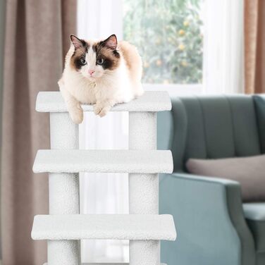 Сходи для котів SOARS, 4-ступеневі, до 25 кг, для собак, котячий комплекс, 61 x 41 x 60 см