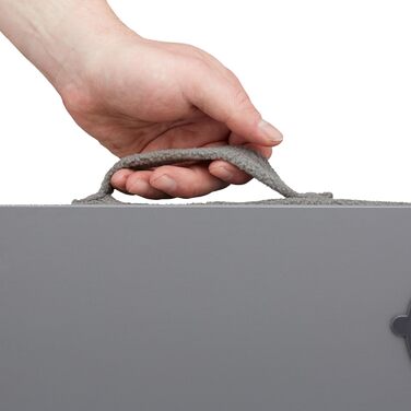 Підставка для ноутбука Relaxdays з LED-підсвічуванням, сіра - портативна, з тримачем для напоїв