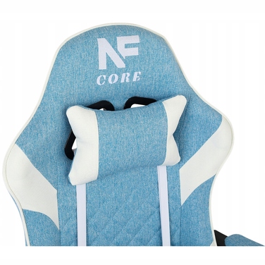 Ігрове крісло Infini Core Light Blue/White