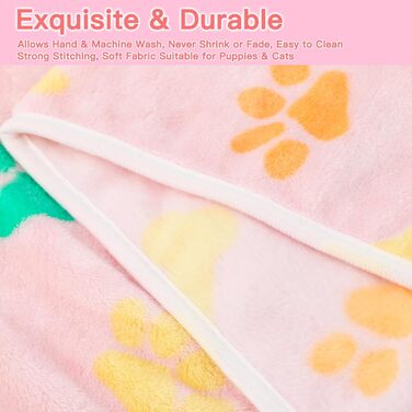 М'яка ковдра для кота та собаки, 5 шт., 76 x 52 см, різні кольори