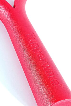 TUPPERWARE Universal Peeler (2) Red D119 Flat Grind Wavy Grind